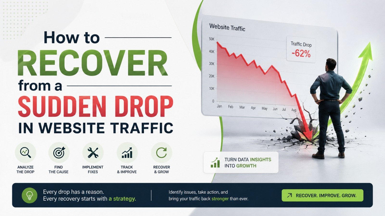 How to Recover from a Sudden Drop in Website Traffic