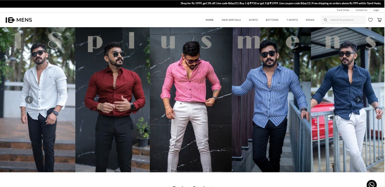 18 Plus Mens