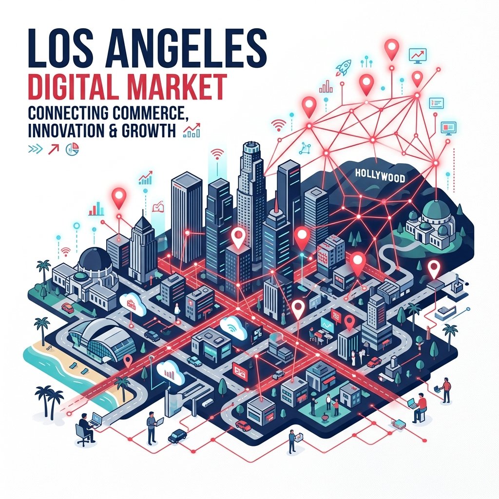 Los Angeles Digital Market Competing